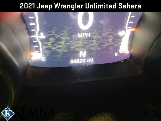 2021 Jeep Wrangler Unlimited Sahara 4x4