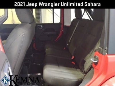 2021 Jeep Wrangler Unlimited Sahara 4x4