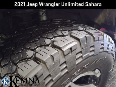 2021 Jeep Wrangler Unlimited Sahara 4x4