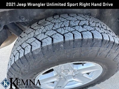 2021 Jeep Wrangler Unlimited Sport RHD 4x4