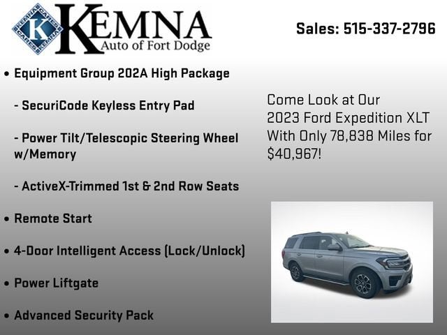 2023 Ford Expedition XLT