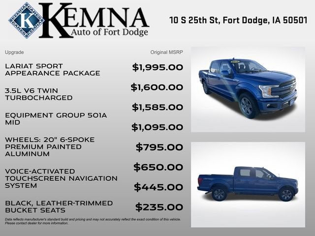 2018 Ford F-150 LARIAT