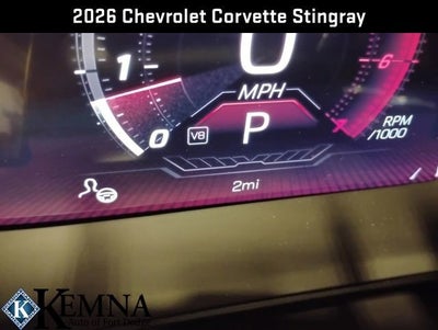 2026 Chevrolet Corvette Stingray 2LT