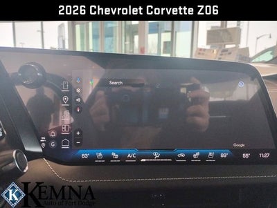 2026 Chevrolet Corvette Z06 3LZ