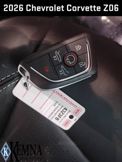 2026 Chevrolet Corvette Z06 3LZ