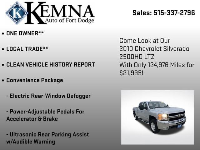 2010 Chevrolet Silverado 2500 HD LTZ