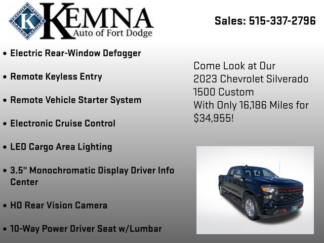 2023 Chevrolet Silverado 1500 Custom