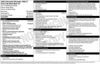 2026 Chevrolet Silverado 1500 LT