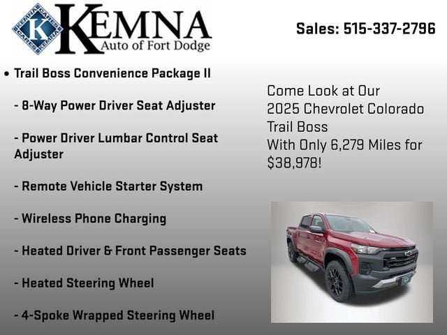 2025 Chevrolet Colorado Trail Boss