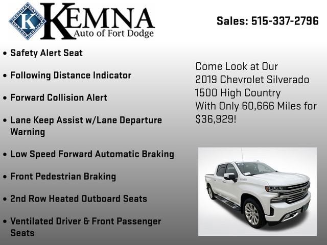 2019 Chevrolet Silverado 1500 High Country