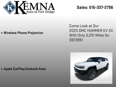 2025 GMC HUMMER EV SUV 3X
