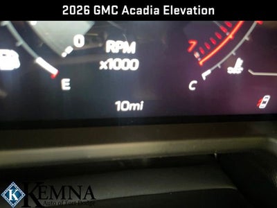 2026 GMC Acadia Elevation
