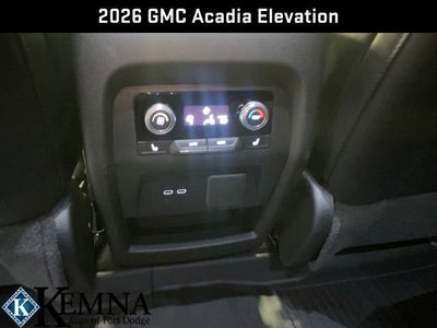 2026 GMC Acadia Elevation