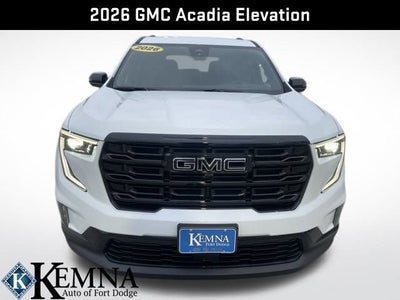 2026 GMC Acadia Elevation