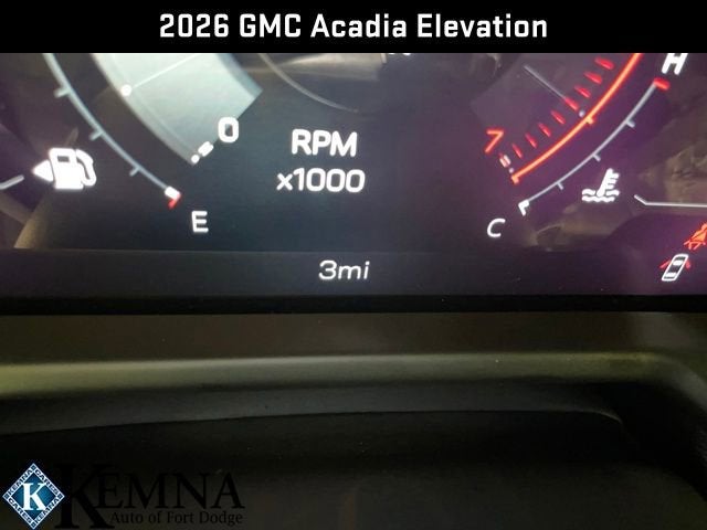2026 GMC Acadia Elevation