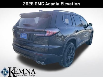2026 GMC Acadia Elevation