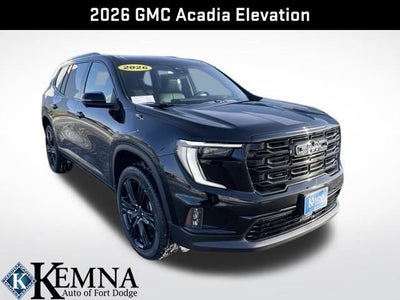 2026 GMC Acadia Elevation