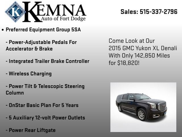 2015 GMC Yukon XL Denali