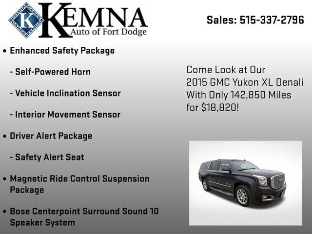 2015 GMC Yukon XL Denali