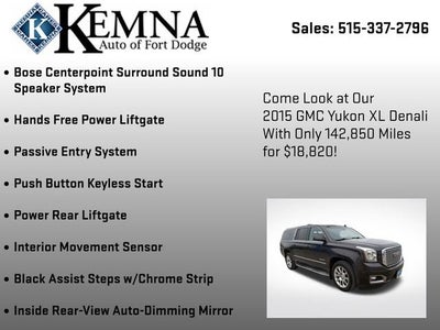 2015 GMC Yukon XL Denali