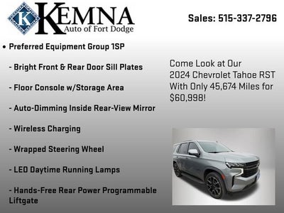 2024 Chevrolet Tahoe RST