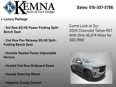 2024 Chevrolet Tahoe RST