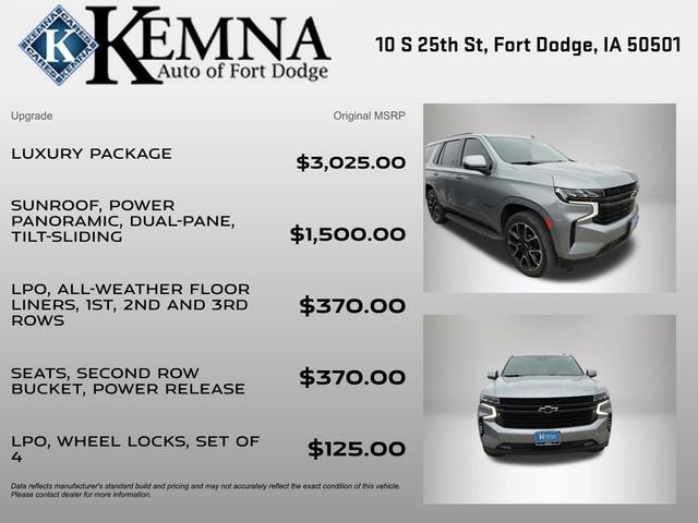 2024 Chevrolet Tahoe RST