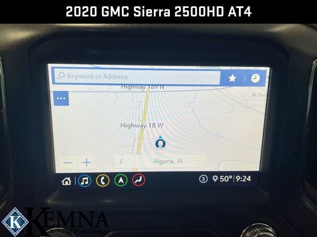 2020 GMC Sierra 2500 HD AT4