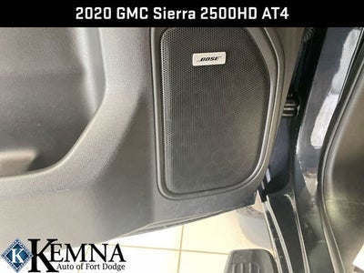 2020 GMC Sierra 2500 HD AT4