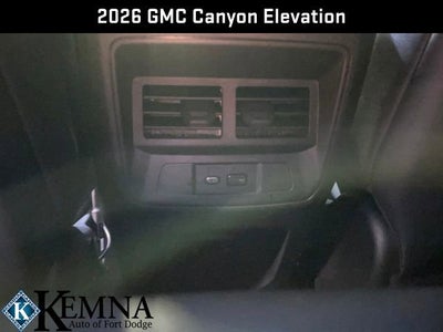 2026 GMC Canyon Elevation