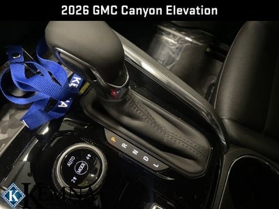 2026 GMC Canyon Elevation