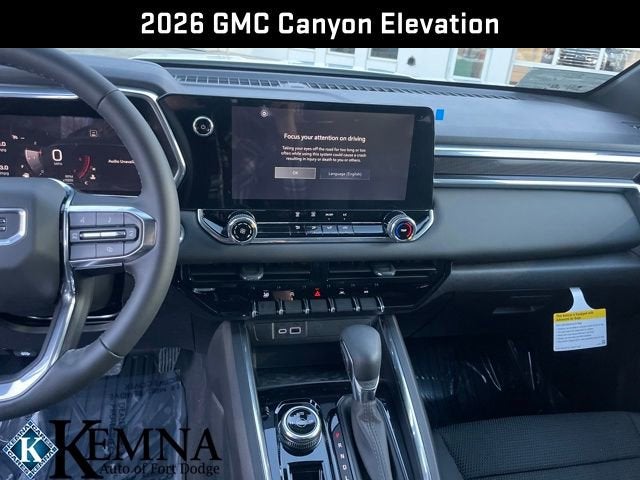 2026 GMC Canyon Elevation