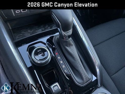 2026 GMC Canyon Elevation