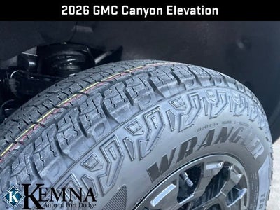 2026 GMC Canyon Elevation