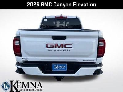 2026 GMC Canyon Elevation