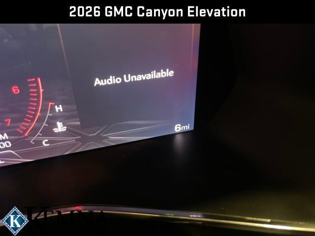 2026 GMC Canyon Elevation