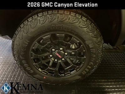 2026 GMC Canyon Elevation