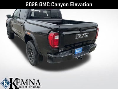 2026 GMC Canyon Elevation