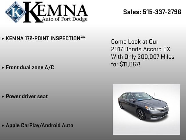 2017 Honda Accord EX