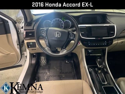 2016 Honda Accord Sedan EX-L