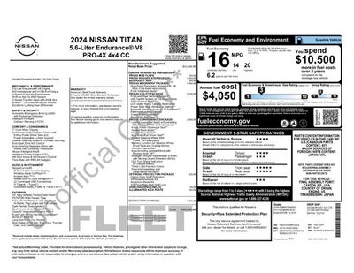 2024 Nissan TITAN Crew Cab PRO-4X 4x4
