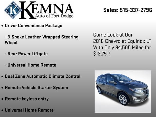 2018 Chevrolet Equinox LT