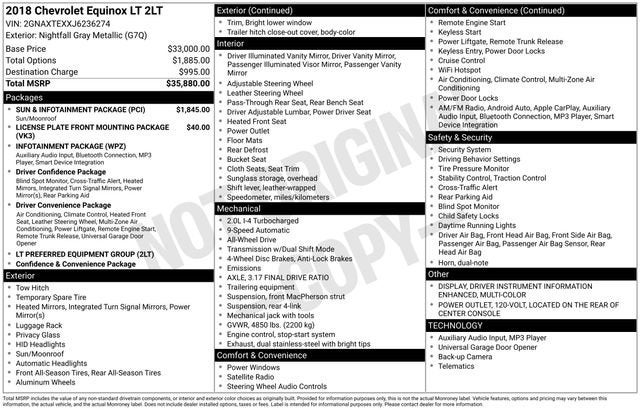 2018 Chevrolet Equinox LT