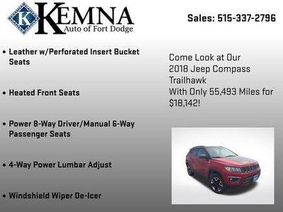 2018 Jeep Compass Trailhawk 4x4