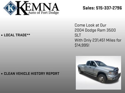 2004 Dodge Ram 3500 SLT