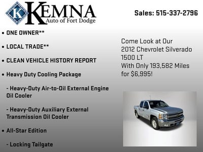 2012 Chevrolet Silverado 1500 LT