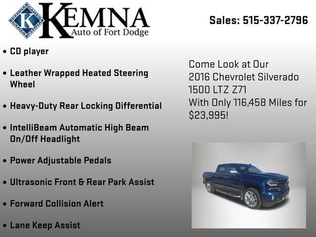 2016 Chevrolet Silverado 1500 LTZ