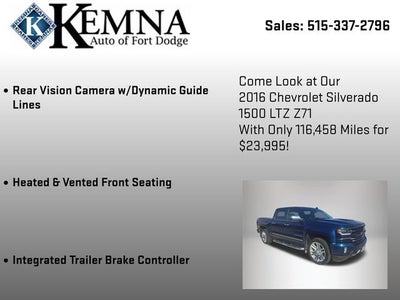 2016 Chevrolet Silverado 1500 LTZ