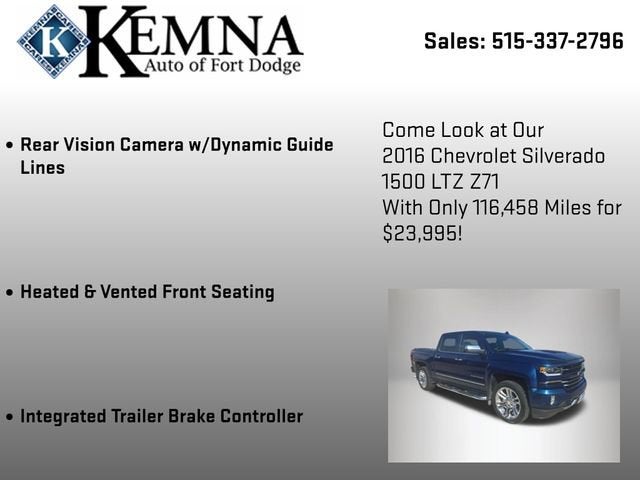 2016 Chevrolet Silverado 1500 LTZ