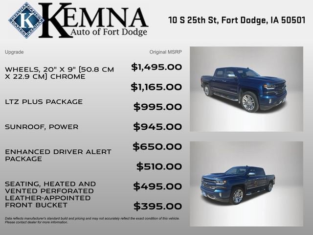 2016 Chevrolet Silverado 1500 LTZ